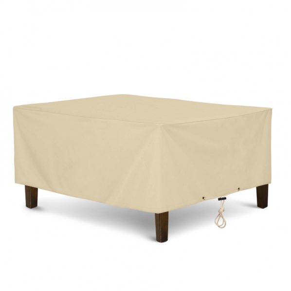 SunPatio Ottoman Cover Coffee Table Cover, 40